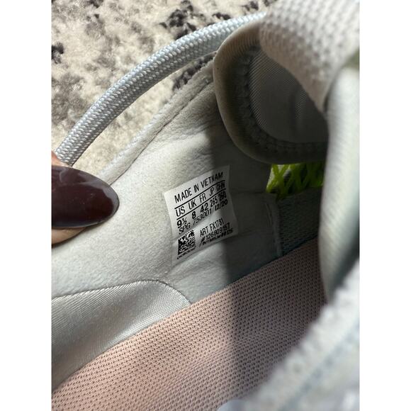 Adidas Crazyflight FX1781 Women’s 9.5 Halo Blue Pink BOOST Indoor Court Shoes - Picture 9 of 9